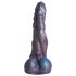 Dildoul Hydra - Creatură cu 3 Capete - 27cm, silicon (mov)