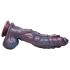 Creature Cocks Hydra - dildo realistik silicon - 27cm - mov