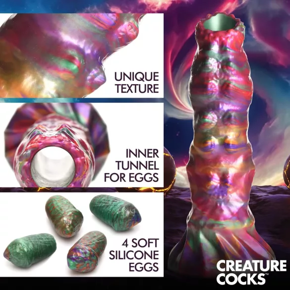 Creature Cocks Larva - dildou ovipozitor tentacular - silicon curcubeu