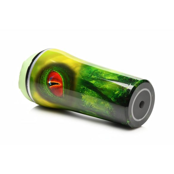 Creature Cocks Raptor - vagin reptilian în husă (negru-verde)