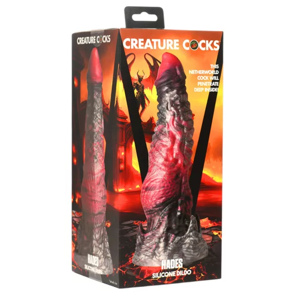 Creature Cocks Hades - dildo silicon - mărime M - colorat