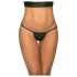 Mapalé - tanga micro lucios - negru