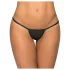 Mapalé - tanga micro lucios - negru