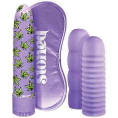 Stoner Bonga Bunga - set de vibratoare bară (4 piese) - mov