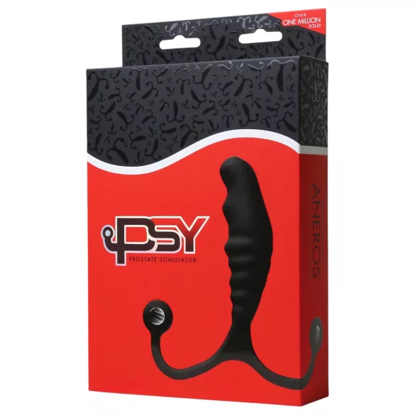 Aneros PSY - dildo prostată - stimulare intensă - silicon negru
