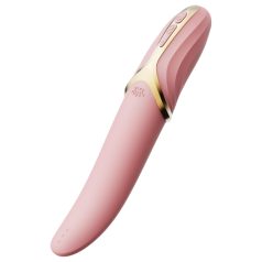   Zalo Eve - vibrator rotativ încălzire reîncărcabil - silicon roz