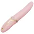 Zalo Eve - vibrator rotativ încălzire reîncărcabil - silicon roz