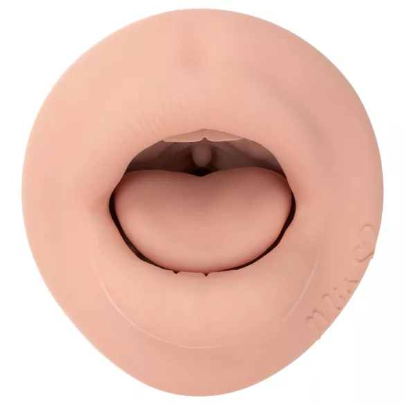 Fleshlight Mia Malkova - masturbator tip gură realist - silicon natur