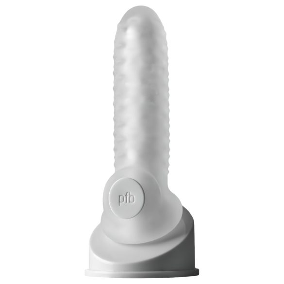 Fat Boy Checker Box - manșon penis - 15 cm - alb