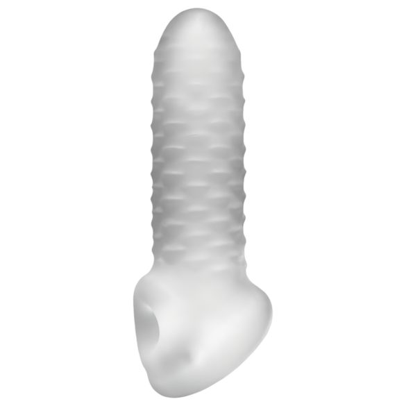 Fat Boy Checker Box - manșon penis - 15 cm - alb