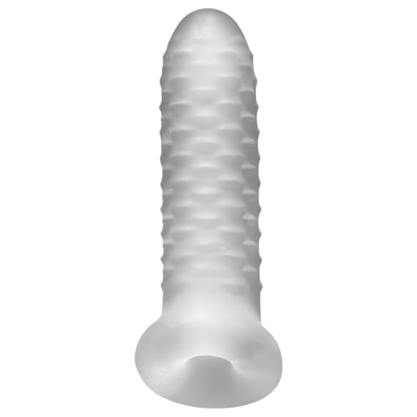 Fat Boy Checker Box - manșon penis - 15 cm - alb