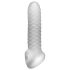Fat Boy Checker Box - mânecă pentru penis - 17cm - alb