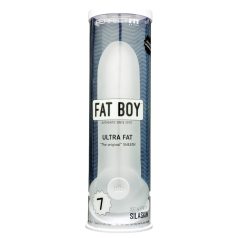 Fat Boy Original Ultra Fat - mânecă penis - 19cm - alb