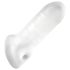 Fat Boy Original Ultra Fat - mânecă pentru penis - 15 cm - alb