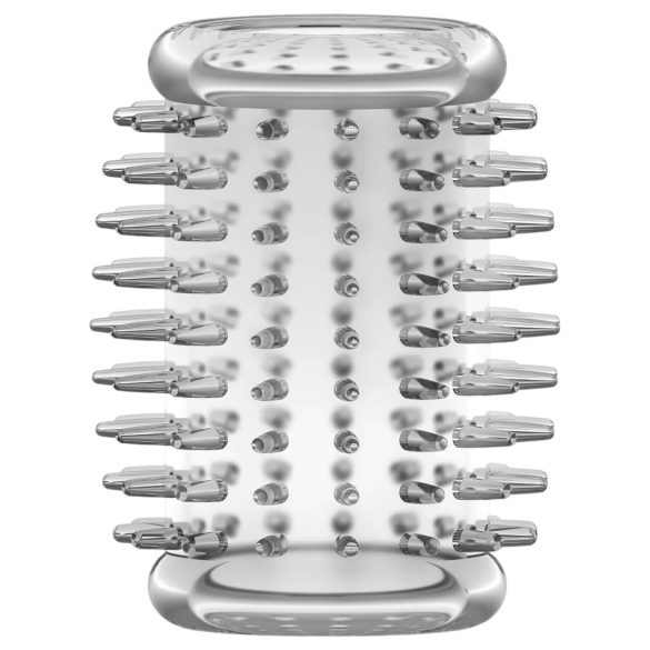 Stay Hard - inel pentru penis cu țepi - transparent