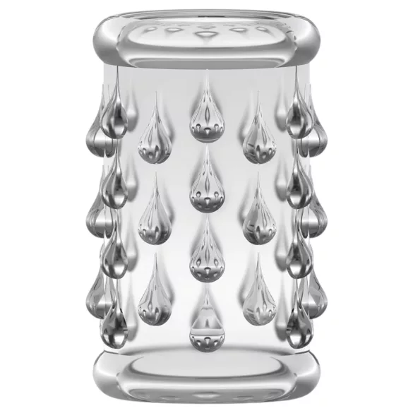 Stay Hard - set inele pentru penis - transparent (6 bucăți)