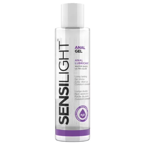 Sensilight - gel lubrifiant anal pe bază de apă - 150ml