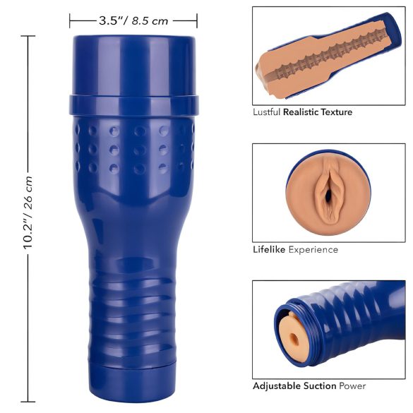 Private - Alexa Tomas vagin sintetic (natural-albastru)