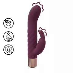 Loveline - mini vibrator iepuraș (roșu)