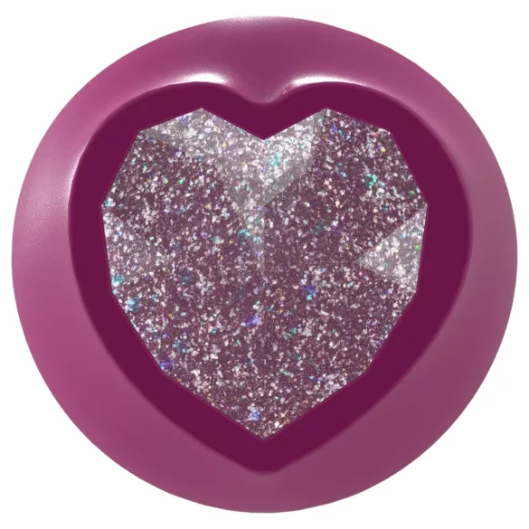 Loveline - mini vibrator curbat cu iepuraș (roz)