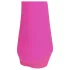 Loveline - mini vibrator curbat cu iepuraș (roz)