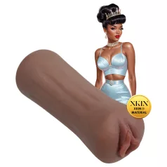   XKIN Beauty Queen Lulu - vagină masturbatoare realistă (nuanță naturală închisă)