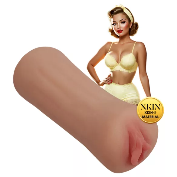 XKIN Party Slut Bettie - vagină realistă masturbator (culoare naturală)