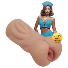   XKIN Naughty Nurse Trixie - vaginǎ realistǎ masturbator (culoare naturalǎ)