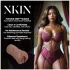 XKIN Next Door Amani - vagină realistă masturbator (nuanță naturală închisă)