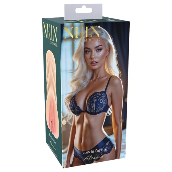 XKIN Desire Alessia - vagină artificială realistă pentru masturbare (culoare naturală)