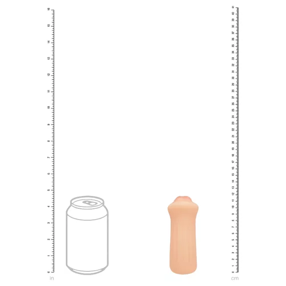 XKIN - masturbator realist în formă de vagin - S (culoare naturală)