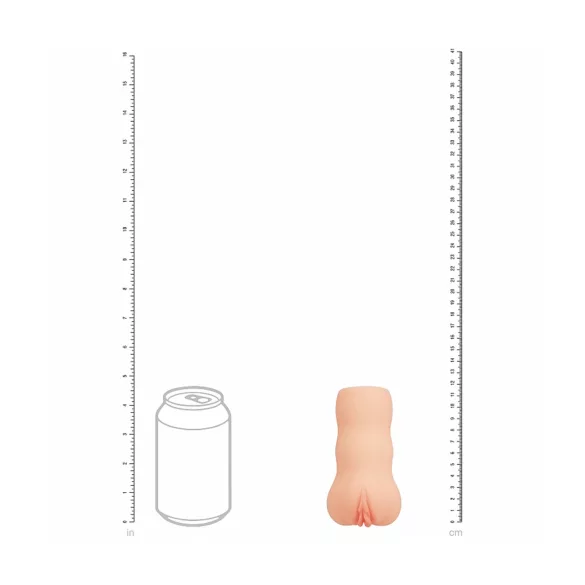 XKIN Temtress Nicolette - vagină masturbatoare realistă (culoare naturală)