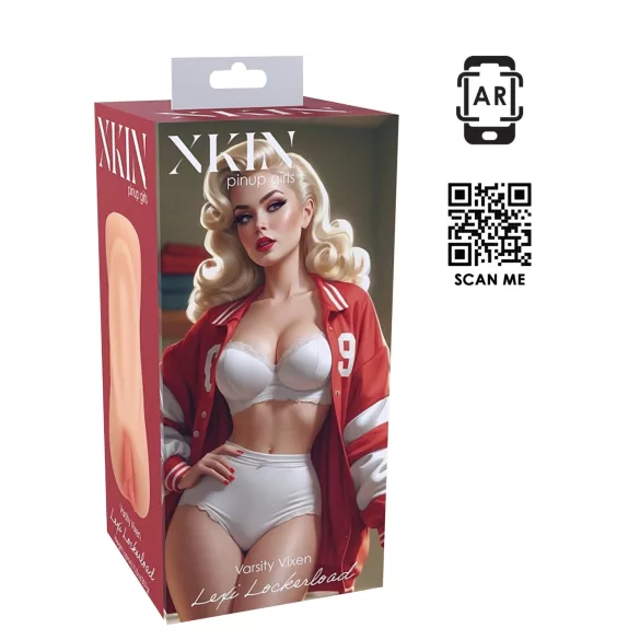 XKIN Lexi Lockerload - vaginã artificială realistă pentru masturbare (culoare naturală)
