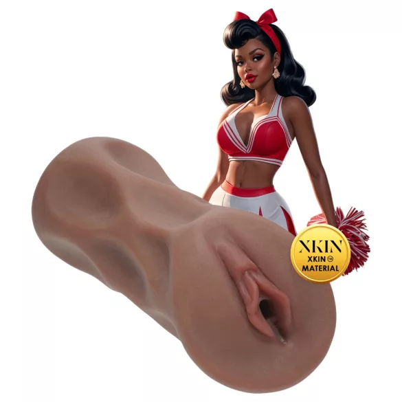 XKIN Cheerleader Cherry - vaginǎ artificială realistă masturbator (nuanță naturală închisă)