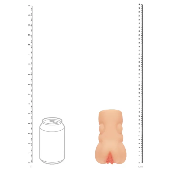 XKIN - vagină artificială realistă pentru masturbare - L (culoare naturală)