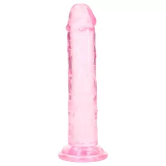 RealRock - dildo realist cu ventuză (roz) - 12,7 cm
