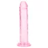 RealRock - dildo realist cu ventuză (roz) - 12,7 cm