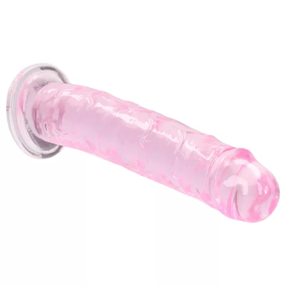 RealRock - dildo realist cu ventuză (roz) - 12,7 cm