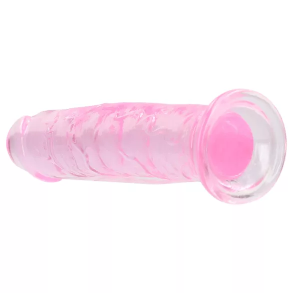 RealRock - dildo realist cu ventuză (roz) - 12,7 cm