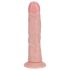 REALROCK - Vibrator cu ventuză - natural (20,5 cm)