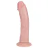 RealRock - vibrator realist cu ventuză (natural, 20,5 cm)