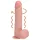 RealRock - vibrator rotativ (natural, 20,5 cm)