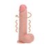 REALROCK - vibrator rotativ - natural (20,5 cm)