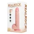 RealRock - vibrator rotativ (natural, 20,5 cm)
