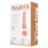 RealRock - vibrator rotativ (natural, 20,5 cm)
