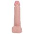 REALROCK - vibrator rotativ - natural (20,5 cm)