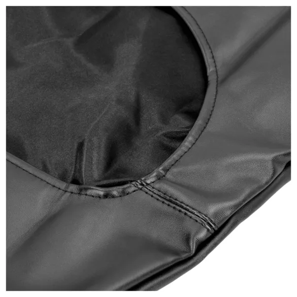 Ouch! - cătușe pentru brațe la spate - piele sintetică - negru