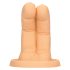 S-Line - dildo dublu pentru degete (natur)
