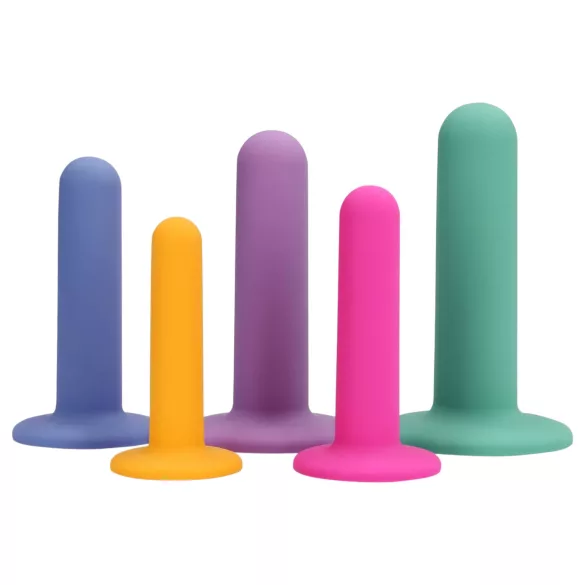 Loveline - set dildou antrenament - 5 piese - colorate
