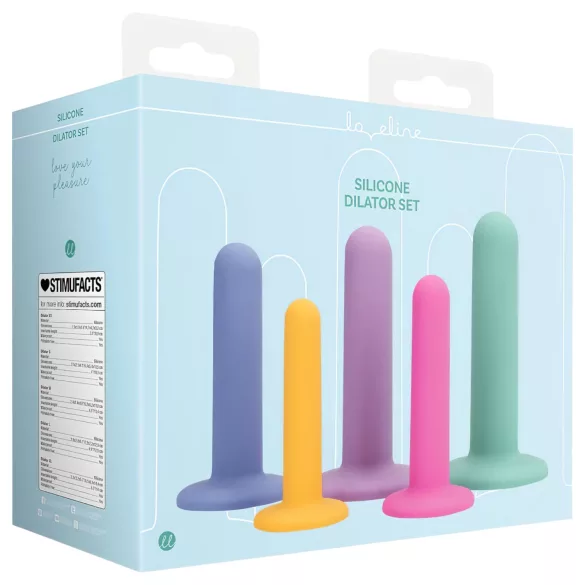Loveline - set dildou antrenament - 5 piese - colorate